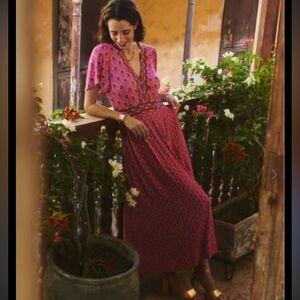 Boden Ellie Flutter Tea Dress Sz 4.Perfect for spring & summer.Very comfortable